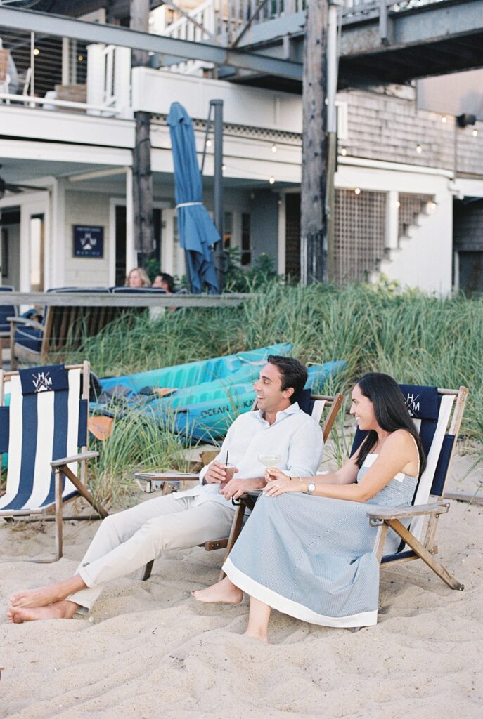 dockside engagement session at Garde East Vineyard Haven