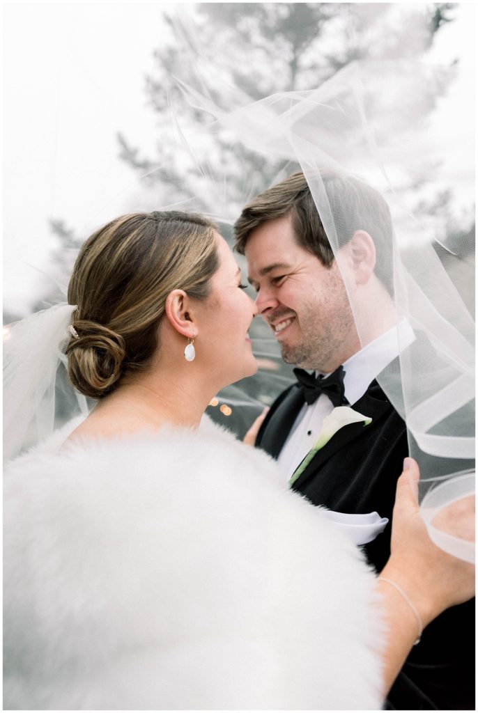 NYE Wedding, Red Lion Inn Wedding, Boston Wedding Photographer, Bride and Groom Portrait, Black Tie Winter Wedding