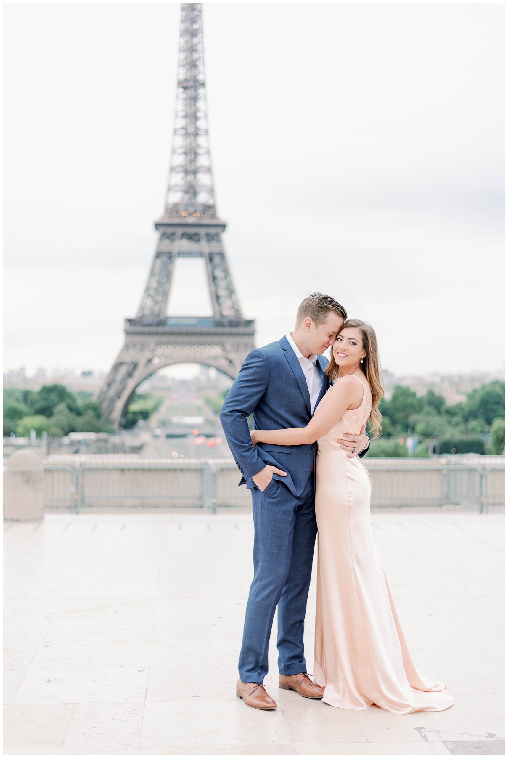 Eiffel Tower Engagement Photos