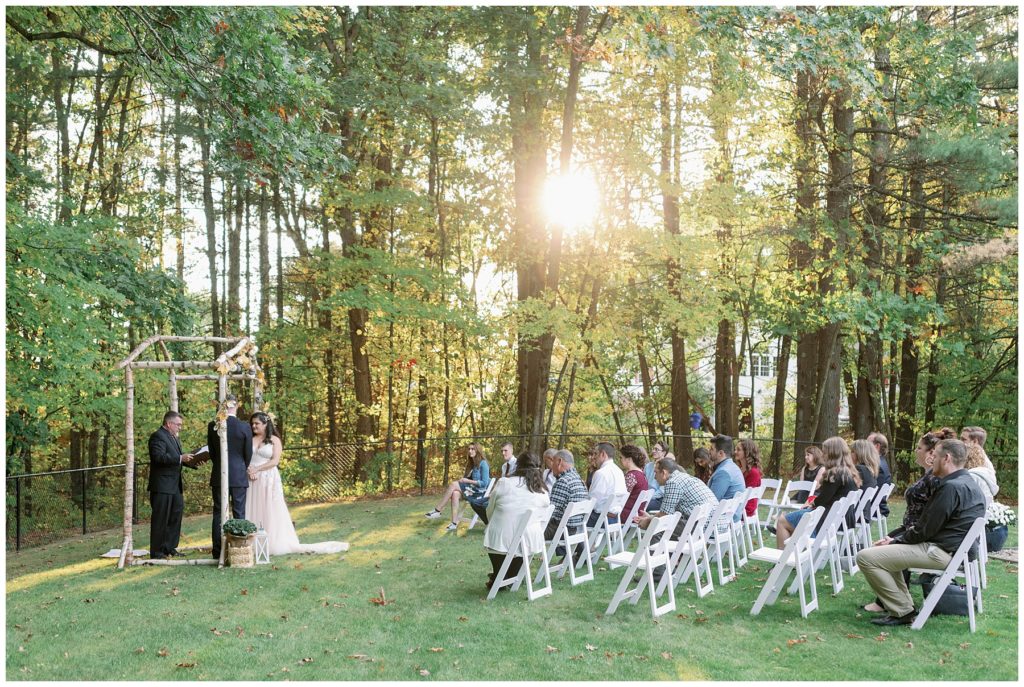 New Hampshire Backyard Wedding, New Hampshire Wedding Photographer