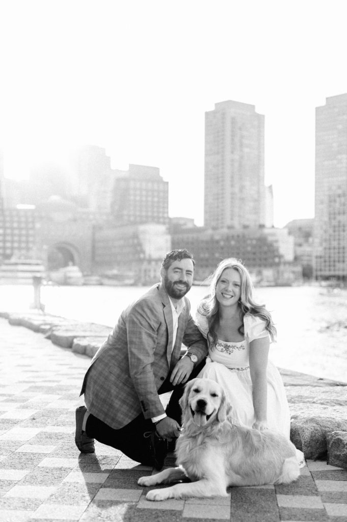 fort point boston engagement session